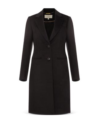 black cashmere coat womens