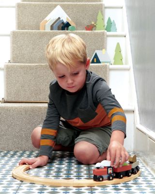 Treetops Train Wooden Toy Set - Ages 3+