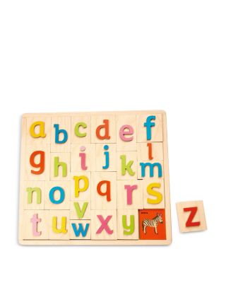 Alphabet Pictures Wooden Toy - Ages 18 Months+