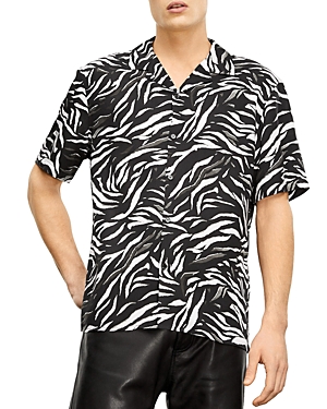 The Kooples Zebra Camp Shirt