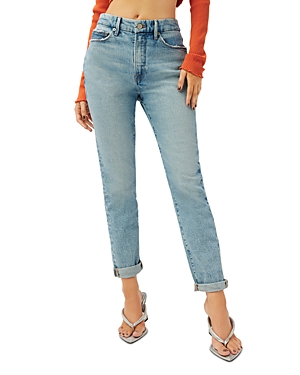 GOOD AMERICAN GOOD GIRL HIGH JEANS GGHDBK602T