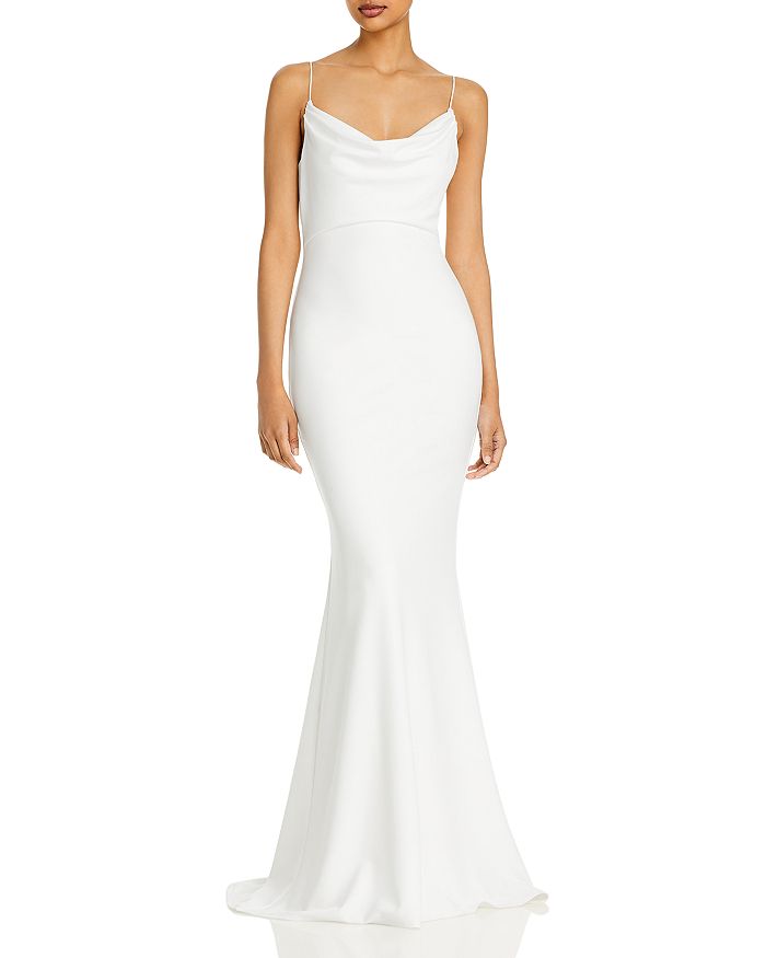Tadashi Shoji Cowl Neck Gown Bloomingdale s