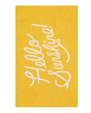Rifle Paper Co Minnie Min-01 Area Rug, 2'3 X 3'9 In Yellow