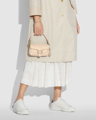 coach cream shoulder bag