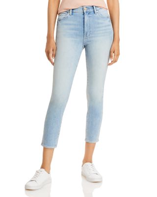 Women S Light Blue Skinny Jeans Ankle Crop More Bloomingdale S
