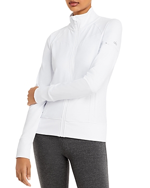 Alo Yoga Contour Jacket In White | ModeSens