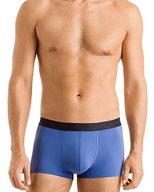 Hanro Mens Regatta Basic Slim-fit Stretch-jersey Trunks L In Regatta