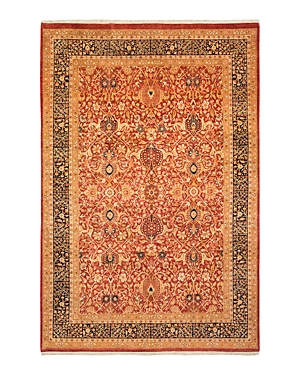 Bloomingdale's Mogul M1521 Area Rug, 6'1 X 9'1 In Red