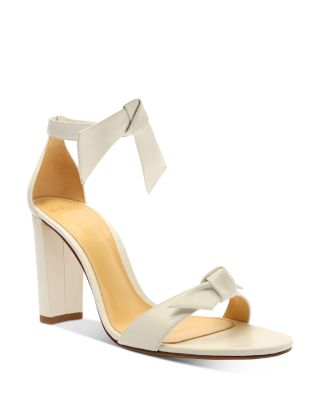 Women's Clarita Ankle Tie High Block Heel Sandals