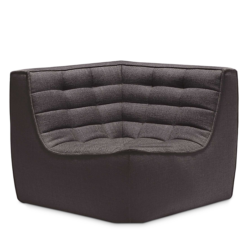 Ethnicraft N701 Sofa Corner Sectional In Dark Grey