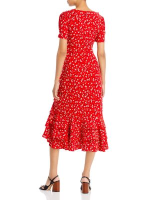 bloomingdales red dress