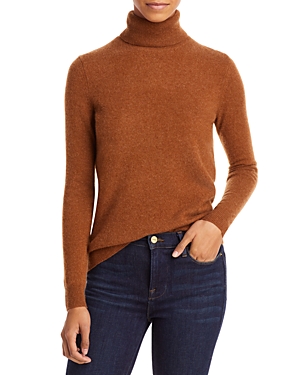 C By Bloomingdale's Cashmere Turtleneck Sweater - 100% Exclusive In Nutmeg