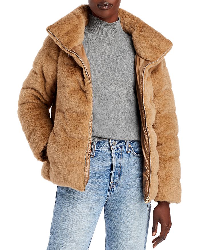 Herno Faux Fur Teddy Coat | Bloomingdale's