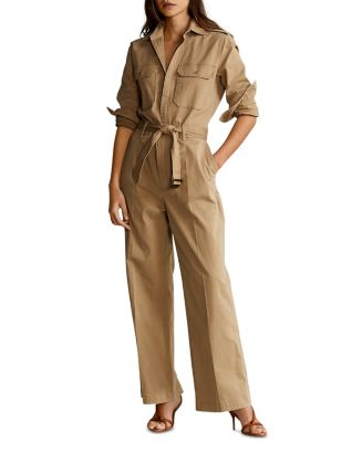 Ralph lauren twill jumpsuit online