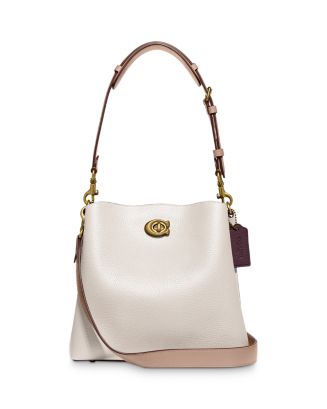 COACH Willow Small Leather Bucket Tote | Bloomingdale's
