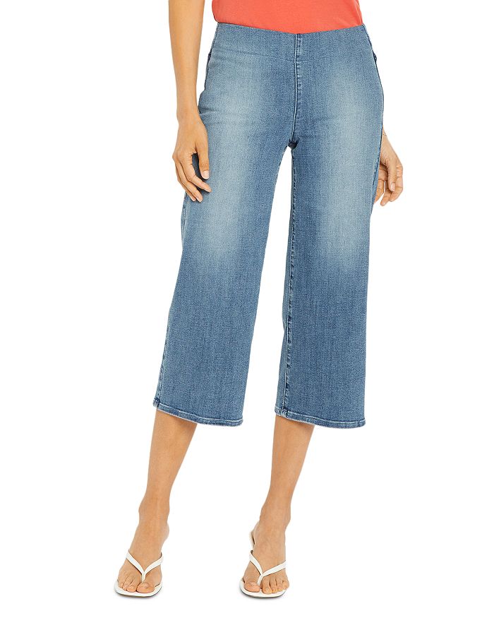 NYDJ Wide Leg Cropped Jeans | Bloomingdale's