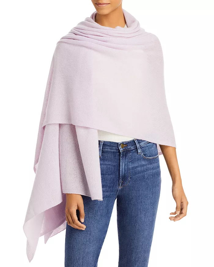 C by Bloomingdale's Cashmere Cashmere Travel Wrap - 100% Exclusive