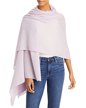 C By Bloomingdale's Cashmere Travel Wrap - 100% Exclusive In Iris