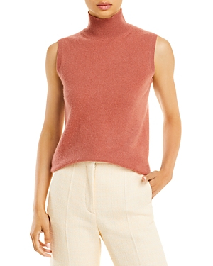 C By Bloomingdale's Sleeveless Cashmere Sweater - 100% Exclusive In Foundation