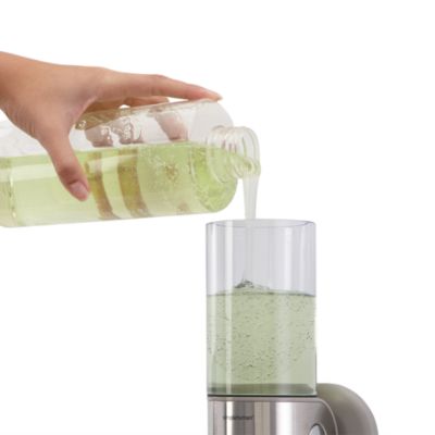 Double Wall Mount Pump Shower Soap Dispenser