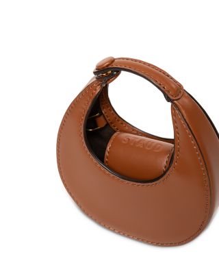 STAUD Micro Moon Bag Leather Crossbody | Bloomingdale's