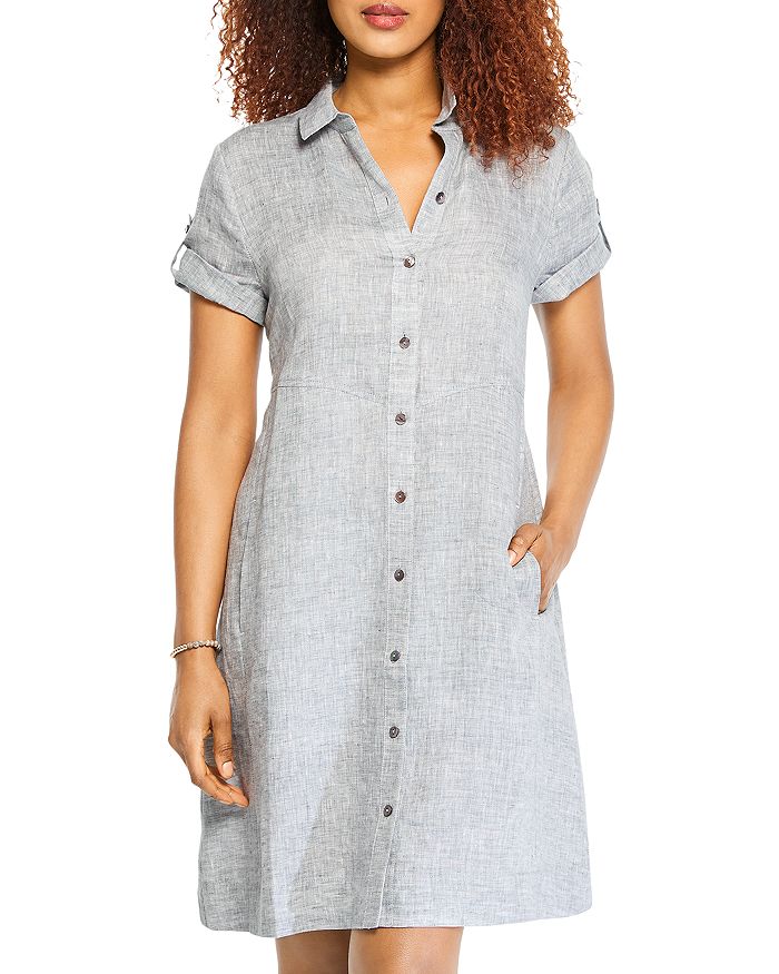 NIC and ZOE Linen Shirt Dress | Bloomingdale's