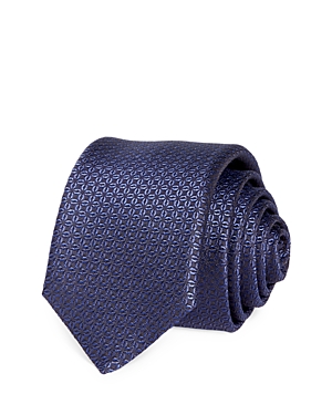 Boss Tonal Floret Water Repellent Silk Skinny Tie