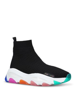 KURT GEIGER LONDON Women's Lettie Knit High Top Sneakers