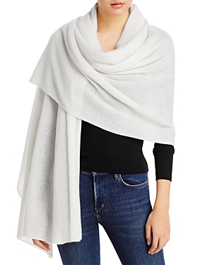 C By Bloomingdale's Cashmere Travel Wrap - 100% Exclusive In Ash