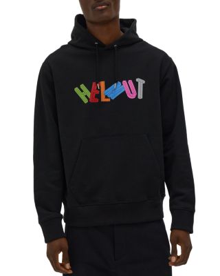 Helmut lang logo hoodie hotsell