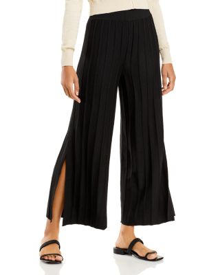 Theory Ribbed Wide Leg Pants 