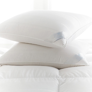 Scandia Home Lucerne Medium Down Pillow, Queen In White