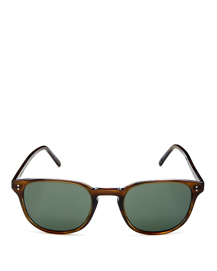 Oliver Peoples Square Sunglasses, 49mm | Bloomingdale's