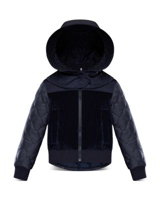 moncler mixed media down jacket