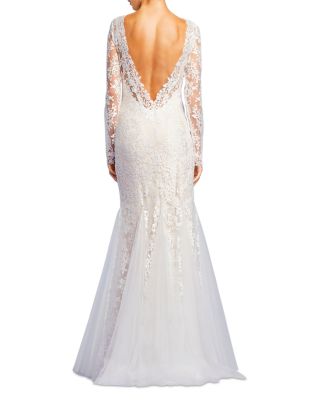  Cabot Embroidered Tulle Gown