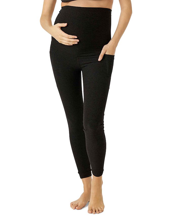 Beyond Yoga Out of Pocket High Waisted Maternity Leggings | Bloomingdale's
