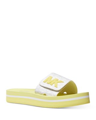Mk logo slide sandal outlet