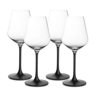 Villeroy & Boch - Manufacture Rock Red Wine Goblet, Set of 4