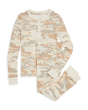 Shop Honeydew Girls' Printed Pajama Set - Little Kid, Big Kid In Macrame Camo