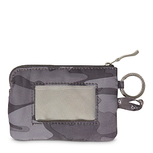 Baggallini Rfid Card Case In Dark Gray Camo