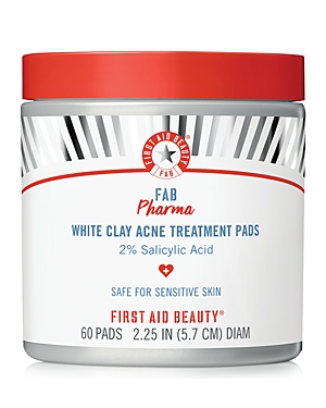 Shop First Aid Beauty Fab Pharma White Clay Acne Treatment Pads