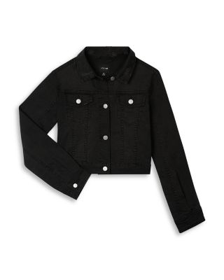 big w black denim jacket