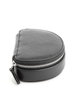 Compact Leather Jewelry Case