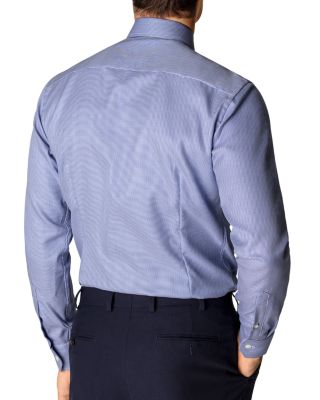 Slim Fit Houndstooth Dress Shirt