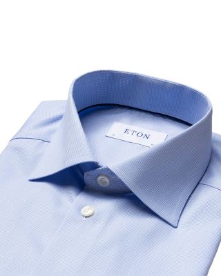 Micro Slim Fit Micro Houndstooth Dress Shirt