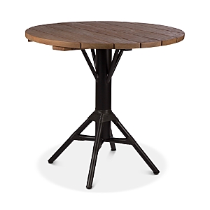 Sika Design Nicole Cafe Round Outdoor Table In Black