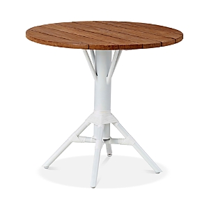 Sika Design Nicole Cafe Round Outdoor Table In White