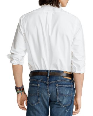 Long Sleeve Cotton Oxford Button Down Shirt - Classic & Slim Stretch Fits