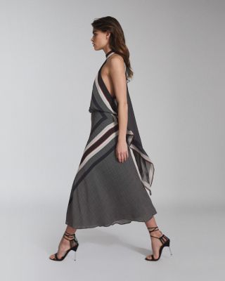 fenáreta olimpia halter basque-waist maxi dress Deme By Gabriella ADELA BUTTER YELLOW MAXI DRESS main image 0