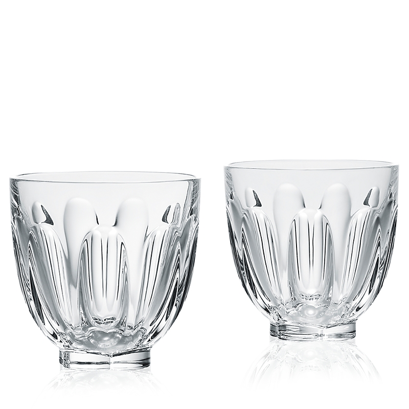 Baccarat Faunacrystopolis Harcourt Goblet, Set of 2